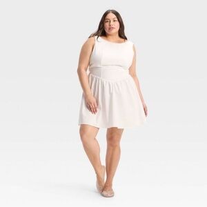 NWOT- Wild Fable Women’s Bow Back Mini A-Line Dress